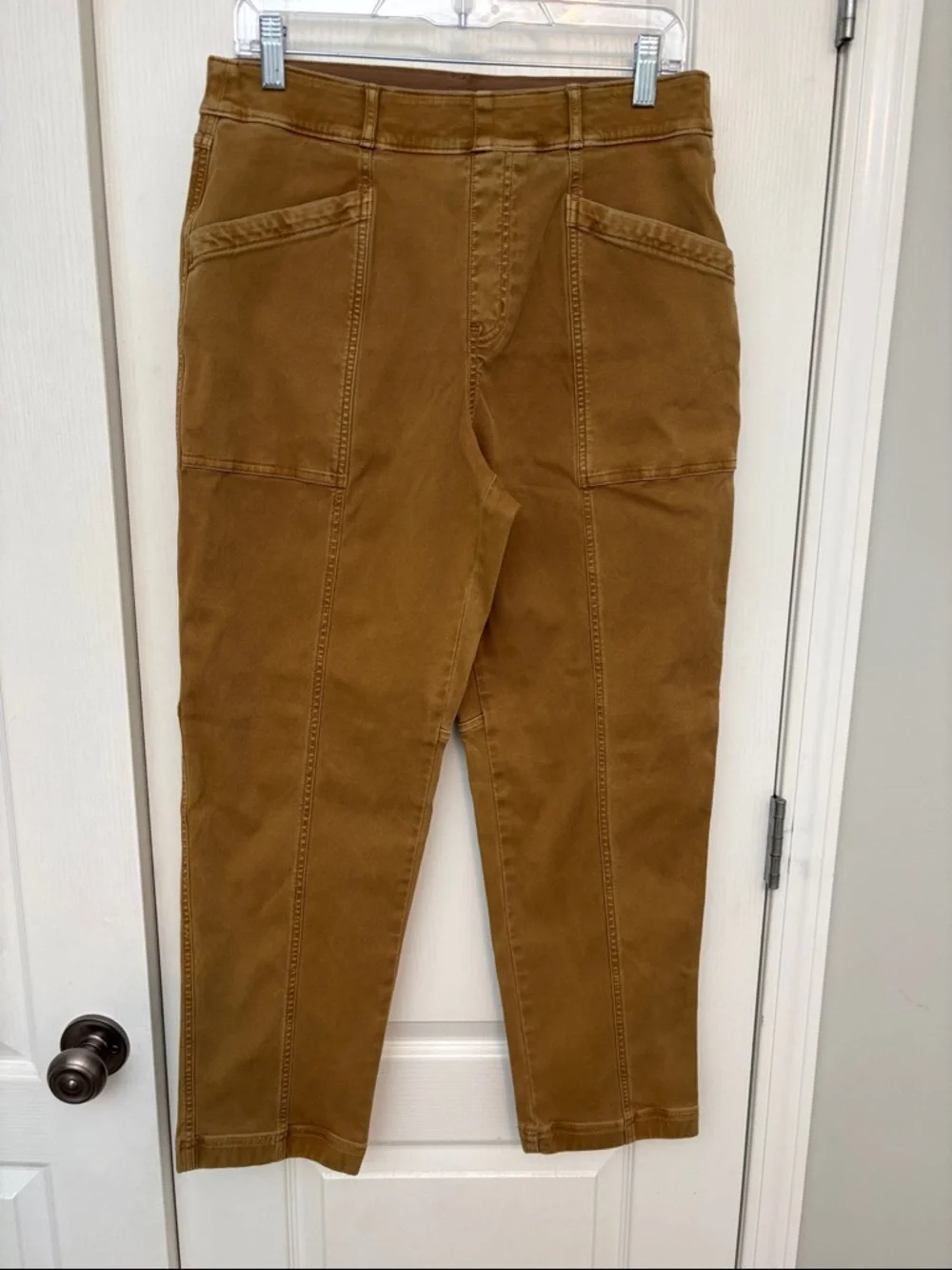 SPANX STRETCH TWILL STRAIGHT LEG PANT in Acorn size XL - Picture 3 of 8